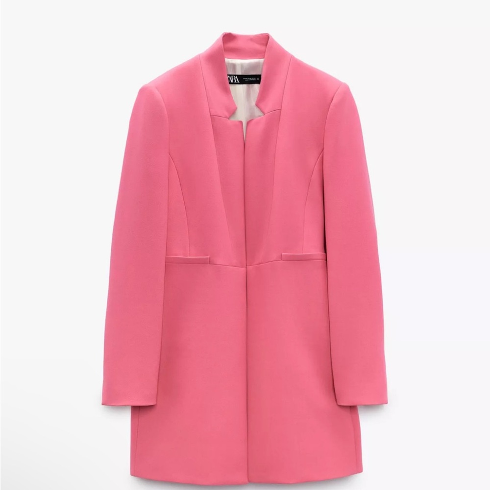 Zara Women's Pink Coat